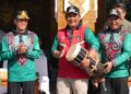 Bupati Barito Utara, H. Shalahuddin, didampingi Wabup Felix Sonadie Y Tingan, dalam pembukaan FBIMBT 2026, Rabu (24/6/2026).