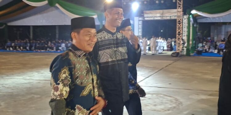 Ketua DPRD Murung Raya, Rumiadi, disela kegiatan pembukaan MTQ KOPRI VIII Tingkat Kalteng yang dilaksanakan di Puruk Cahu, Rabu (24/6/2026) malam.