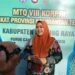 Wakil Ketua I DPRD Kabupaten Murung Raya, Dina Maulidah, disela meninjau Bazar MTQ KORPRI, Rabu (23/6/2026).
