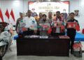 Waka Polres Kapuas Kompol Susilowati, beserta jajaran dalam press release, Senin (29/6/2026).