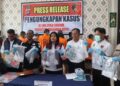 Jajaran Polresta Palangka Raya dalam press release, Senin (29/6/2026). (Ist)