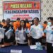 Jajaran Polresta Palangka Raya dalam press release, Senin (29/6/2026). (Ist)