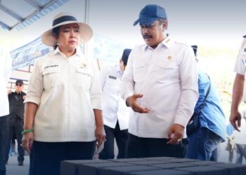 Kunjungan Ketua Komisi IV DPR RI Titiek Soeharto meninjau sejumlah program unggulan, mulai dari workshop Fly Ash Bottom Ash di Nusakambangan, Sabtu (20/6/2026). (Ist)