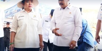 Kunjungan Ketua Komisi IV DPR RI Titiek Soeharto meninjau sejumlah program unggulan, mulai dari workshop Fly Ash Bottom Ash di Nusakambangan, Sabtu (20/6/2026). (Ist)