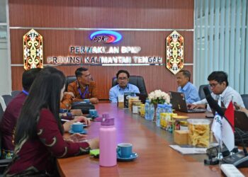 Jajaran Dinkes Bartim didampingi Inspektorat konsultasi ke BPKP Provinsi Kalimantan Tengah, Kamis (15/1/2026). (Ist)