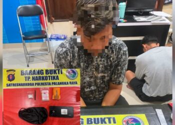 MAR (26) dan barang bukti.