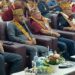 Ketua DPRD Bartim, Nursulistio (dua dari kiri) menghadiri Pengukuhan DAD Barito Timur Masa Bakti 2026-2031, di GPU Mantawara, Senin (27/7/2026).