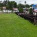 Pelaksanaan Upacara Hari Bhayangkara ke-80 yang dipimpin Kapolres Bartim AKBP Eddy Santoso, Rabu (1/7/2026).