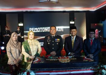 Kapolres Bartim AKBP Eddy Santoso, dalam momen syukuran Hari Bhayangkara ke-80, Rabu (1/7/2026).