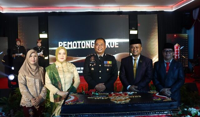 Kapolres Bartim AKBP Eddy Santoso, dalam momen syukuran Hari Bhayangkara ke-80, Rabu (1/7/2026).