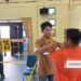Adegan rekontruksi pembunuhan yang ada di Kecamatan Tewah, Senin (29/6/2026). (Ist Humas)