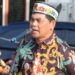 Bupati Barito Utara, H.Shalahuddin, memimpin apel pagi di lingkungan Badan Perencanaan Pembangunan, Riset dan Inovasi Daerah (Bapperida) Kabupaten Barito Utara, Kamis (2/7/2026).