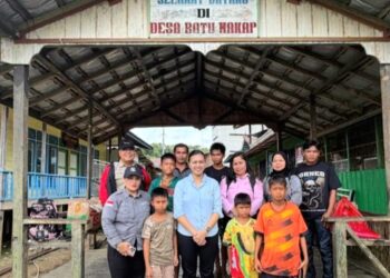 Anggota DPRD Kabupaten Murung Raya, Nisha Anggraeni, saat reses di Kecamatan Sumber Barito, tepatnya di Desa Batu Makap.