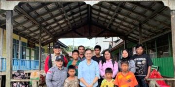 Anggota DPRD Kabupaten Murung Raya, Nisha Anggraeni, saat reses di Kecamatan Sumber Barito, tepatnya di Desa Batu Makap.