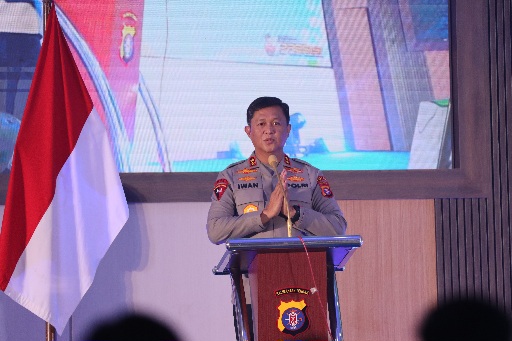 Kapolda Kalteng Irjen Pol Iwan Kurniawan.