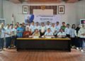 Anggota DPRD Kabupaten Murung Raya, Tuti Marheni, ketika menggelar reses di Aula Kantor Kecamatan Tanah Siang, Rabu (1/7/2026).