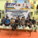 Ketua DPRD Murung Raya, H. Rumiadi (tiga dari kanan), menghadiri Turnamen Futsal PWI se-DAS Barito, Minggu (12/7/2026).