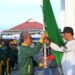 Bupati Barito Utara, H. Shalahuddin, melepas kontingen O2SN, Minggu (12/7/2026).