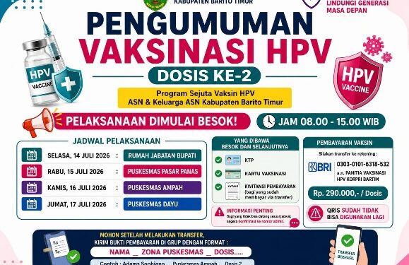 Pamflet pengumuman.