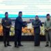 Bupati Barito Utara, H. Shalahuddin, menyerahkan dokumen KUA PPAS 2027 dalam paripurna, Selasa (14/7/2026).