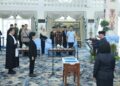 Gubernur Kalteng, H. Agustiar Sabran, mengambil sumpah janji Linae Victoria Aden sebagai sekda definitif, Kamis (16/7/2026). (ist)