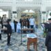 Gubernur Kalteng, H. Agustiar Sabran, mengambil sumpah janji Linae Victoria Aden sebagai sekda definitif, Kamis (16/7/2026). (ist)