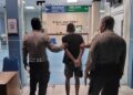Pria berinisial A (25) yang berhasil diamankan usai mengamuk. (ist)