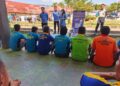 Pelaksanaan sosialisasi kepada seluruh warga binaan pemasyarakatan (WBP) terkait pencegahan pungutan liar (pungli), transparansi layanan gratis, serta pemanfaatan kotak pengaduan, Jumat (17/7/2026). (ist)