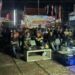 Kapolsek Dusun Tengah IPTU Stefanus Rantealo, beserta jajaran dan masyarakat nobar Piala Dunia 2026, Senin (20/7/2026). (ist)