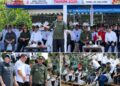 Bupati Barito Utara, H. Shalahuddin, dalam kegiatan restocking dan GPM di Desa Trinsing, Rabu (22/7/2026).