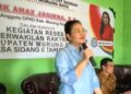 Anggota DPRD Kabupaten Murung Raya Kabik Amaz Jasikha, menyerap berbagai aspirasi masyarakat saat melaksanakan Reses Masa Persidangan II Tahun 2026 di Desa Olung Soloi, Kecamatan Tanah Siang.
