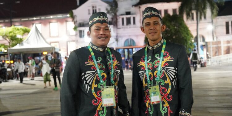 Ketua Dewan Tanfidz DPC PKB Murung Raya, Mahyono, usai mengikuti prosesi pelantikan pengurus DPC PKB se-Indonesia di kawasan bersejarah Taman Fatahillah, Kota Tua, Jakarta, Rabu (22/7/2026) malam.