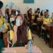 Pemberian TTD kepada remaja putri di salah sekolah di Kecamatan Dusun Timur.