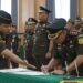 Pelaksanaan pelantikan empat kejari di lingkungan Kejati Kalteng, Rabu (26/8/2026). (ist)