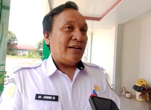 Kepala Dinas Kesehatan Kabupaten Barito Timur, dr. Jimmi W.S. Hutagalung.