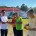 Kepala Rutan Tamiang Layang, Agung Novarianto, membuka kegiatan pekan olahraga untuk warga binaan, Sabtu (1/8/2026). (ist)