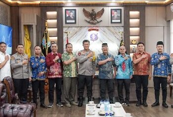 Tim Asistensi Pusat Studi Kepolisian STIK-PTIK Lemdiklat Polri bersama Kapolda Kalimantan Tengah Irjen Pol Iwan Kurniawan di Palangka Raya beserta jajaran UPR, Kamis (6/8/2026). (ist)