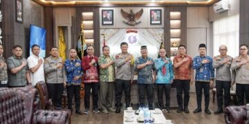 Tim Asistensi Pusat Studi Kepolisian STIK-PTIK Lemdiklat Polri bersama Kapolda Kalimantan Tengah Irjen Pol Iwan Kurniawan di Palangka Raya beserta jajaran UPR, Kamis (6/8/2026). (ist)