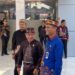 Anggota Komisi II DPRD Kalimantan Tengah Ampera AY Mebas, bersama Kepala Rutan Tamiang Layang Agung Novarianto, saat menghadiri peringatan Hari Jadi ke-24 Barito Timur, Sabtu (8/8/2026).