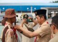 Sekda Barito Utara, Muhlis, melepas peserta Jamnas.