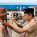 Sekda Barito Utara, Muhlis, melepas peserta Jamnas.