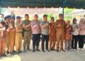 Bupati Bartim, M. Yamin beserta jajaran meninjau persiapan peresmian Listrik Masuk Desa di Muara Awang, Kecamatan Dusun Tengah, Senin (10/8/2026). (ist)