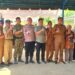 Bupati Bartim, M. Yamin beserta jajaran meninjau persiapan peresmian Listrik Masuk Desa di Muara Awang, Kecamatan Dusun Tengah, Senin (10/8/2026). (ist)