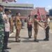 Kontingen Kwarcab Pramuka Barito Timur dilepas oleh Bupati M. Yamin dan Wabup Adi Mula Nakalelu, di Halaman Kantor Bupati Bartim, Selasa (11/8/2026).