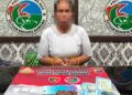 Y alias Mamah Krisna beserta barang bukti.