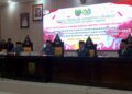 DPRD Barito Timur dalam Rapat Paripurna Istimewa mendengarkan Pidato Kenegaraan sambut HUT ke-81 RI, Jumat (14/8/2026).