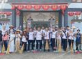 Jajaran Rutan Tamiang Layang berpose bersama usai gotong royong, Jumat (14/8/2026). (ist)