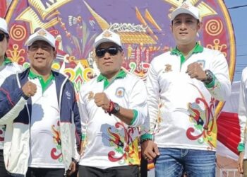 Ketua DPRD Murung Raya, Rumiadi, menghadiri pembukaan Karnaval Budaya, Senin (3/8/2026).