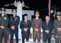 Ketua DPRD Murung Raya, Rumiadi bersama jajaran Forkopimda melakukan ziarah ke TMP Puruk Cahu, Minggu (16/8/2026).