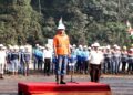 Upacara peringatan HUT ke-81 RI yang dilaksanakan oleh jajaran Rimau Group, Senin (17/8/2026).
